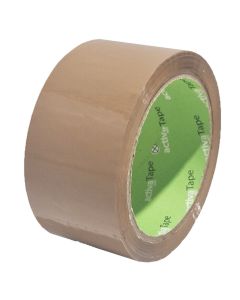 36 rolls of Tan Activa parcel tape