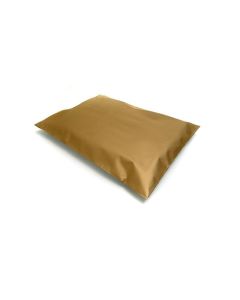 500 Gold Mail order plastic mailing courier bags, Size 425mm x 600m