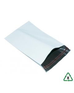 White plastic mailer 250mm x 350mm