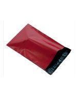 500 Red polythene plastic, fully recyclable mailer mailing bag size 350mm x 500mm large mailing bag