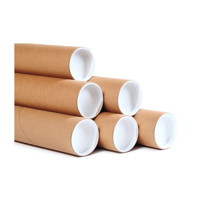 Cardboard posting tubes 600mm x 50mm